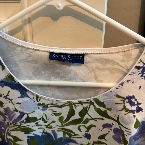 Karen Scott T shirt - Picture 2 of 2